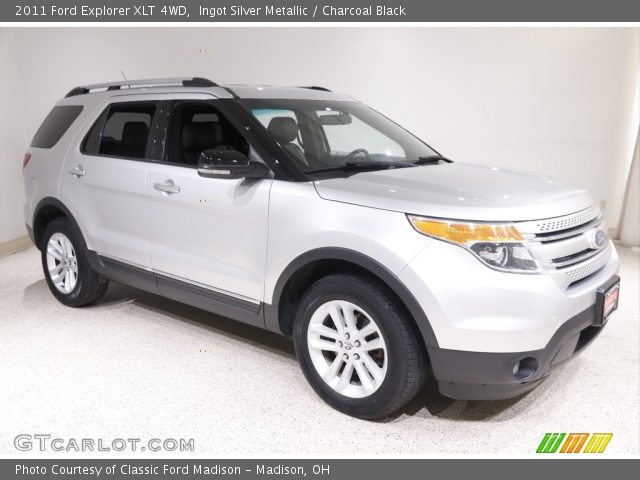 2011 Ford Explorer XLT 4WD in Ingot Silver Metallic
