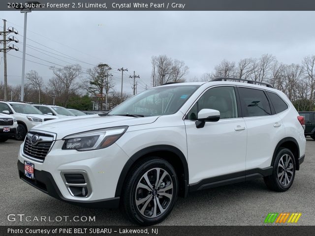 2021 Subaru Forester 2.5i Limited in Crystal White Pearl