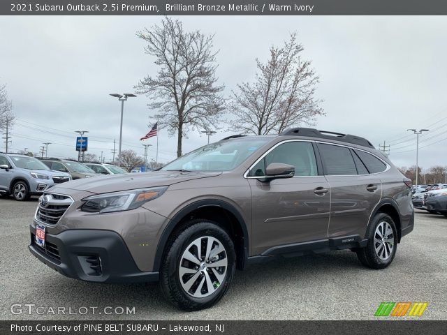 2021 Subaru Outback 2.5i Premium in Brilliant Bronze Metallic