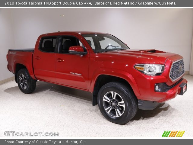 2018 Toyota Tacoma TRD Sport Double Cab 4x4 in Barcelona Red Metallic