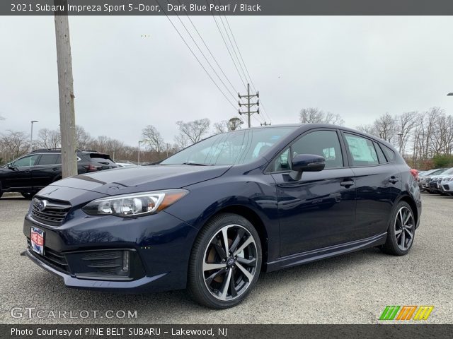 2021 Subaru Impreza Sport 5-Door in Dark Blue Pearl