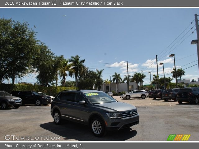 2018 Volkswagen Tiguan SE in Platinum Gray Metallic
