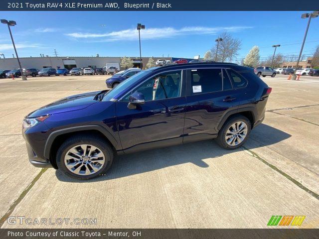 2021 Toyota RAV4 XLE Premium AWD in Blueprint