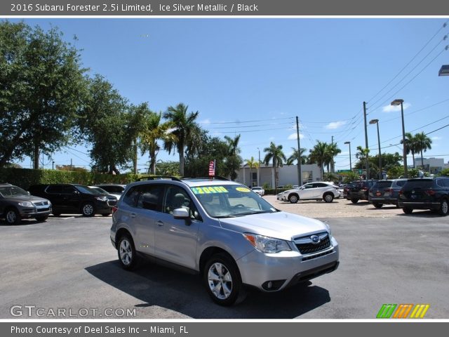 2016 Subaru Forester 2.5i Limited in Ice Silver Metallic