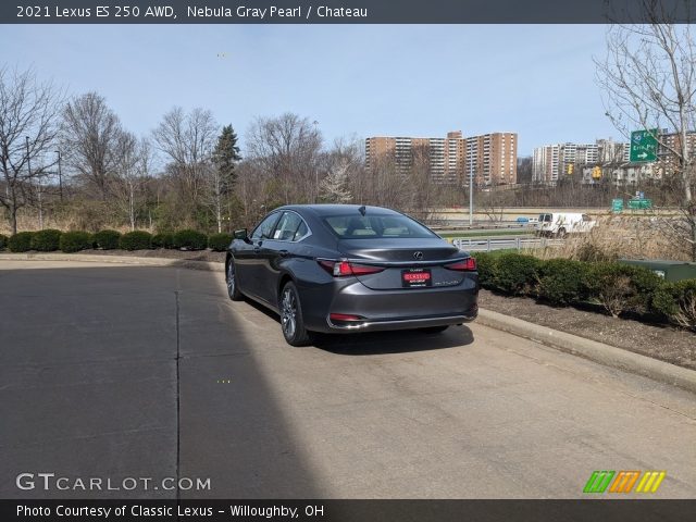 2021 Lexus ES 250 AWD in Nebula Gray Pearl