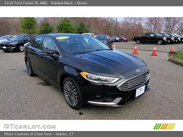 2018 Ford Fusion SE AWD in Shadow Black