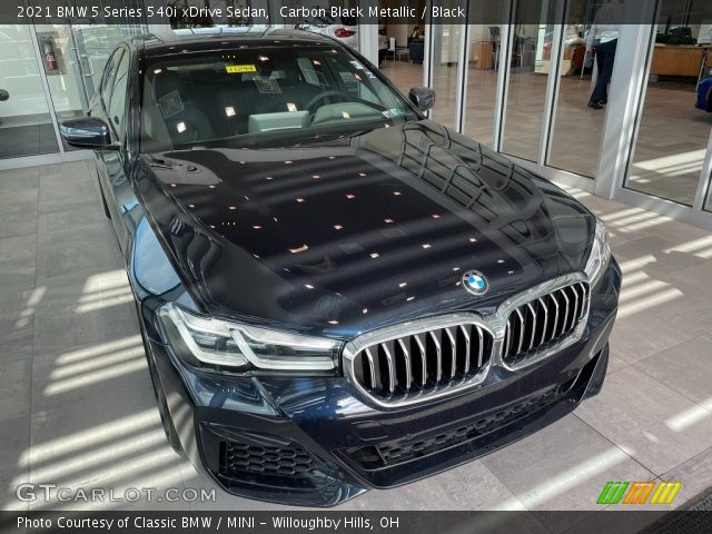 2021 BMW 5 Series 540i xDrive Sedan in Carbon Black Metallic