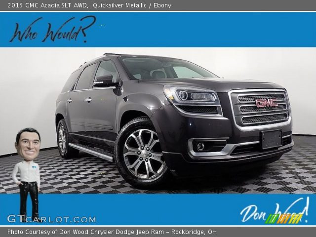2015 GMC Acadia SLT AWD in Quicksilver Metallic