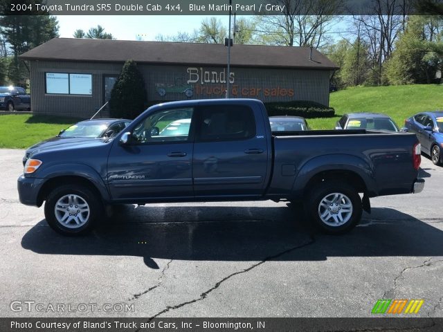 2004 Toyota Tundra SR5 Double Cab 4x4 in Blue Marlin Pearl
