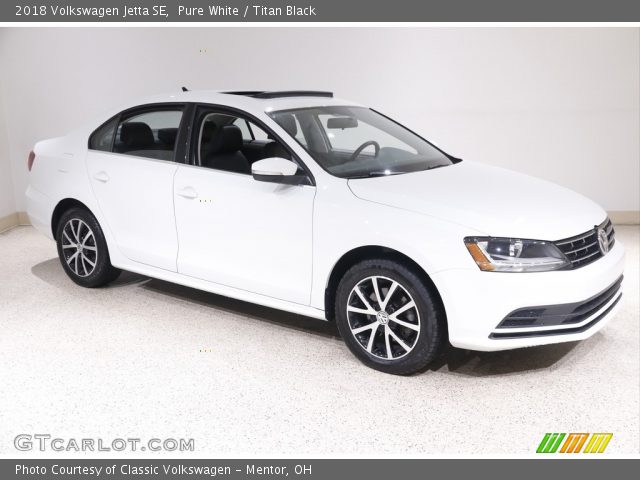 2018 Volkswagen Jetta SE in Pure White