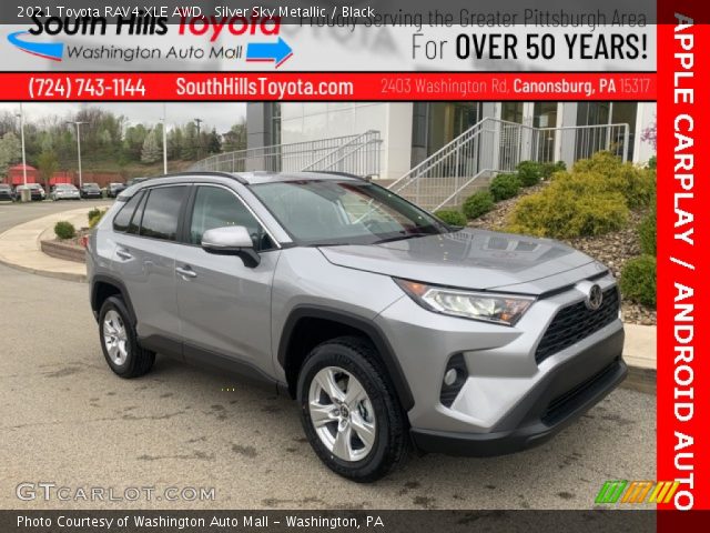 2021 Toyota RAV4 XLE AWD in Silver Sky Metallic