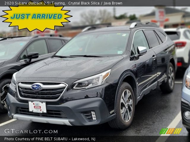 2020 Subaru Outback 2.5i Touring in Crystal Black Silica