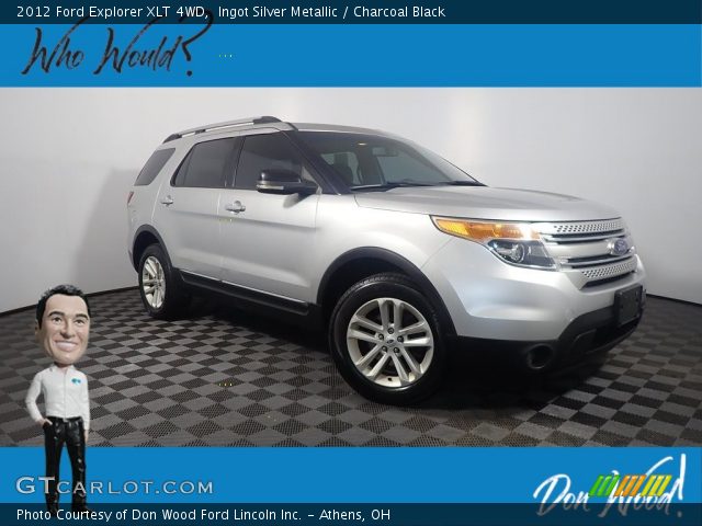 2012 Ford Explorer XLT 4WD in Ingot Silver Metallic