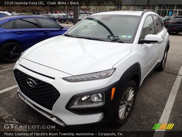 2018 Hyundai Kona SEL in Chalk White