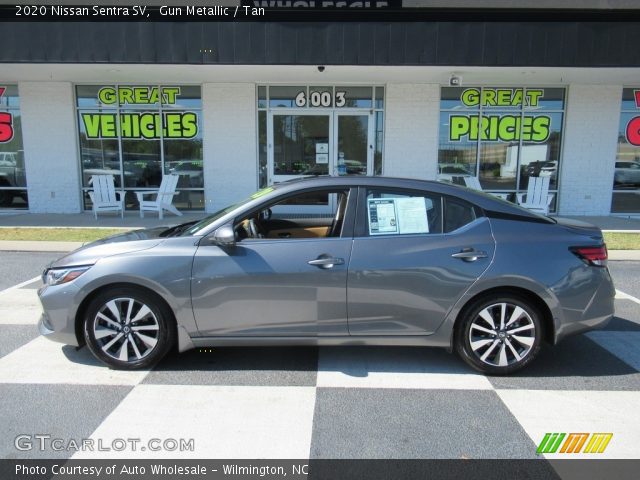 2020 Nissan Sentra SV in Gun Metallic