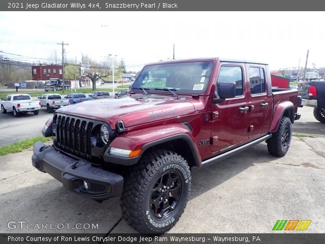 2021 Jeep Gladiator Willys 4x4 in Snazzberry Pearl