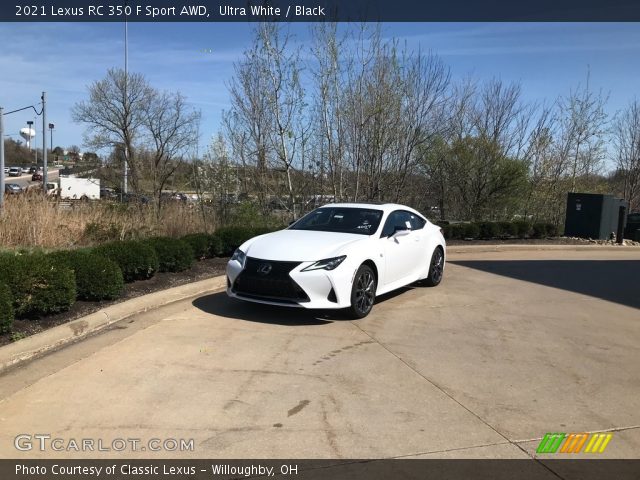 2021 Lexus RC 350 F Sport AWD in Ultra White