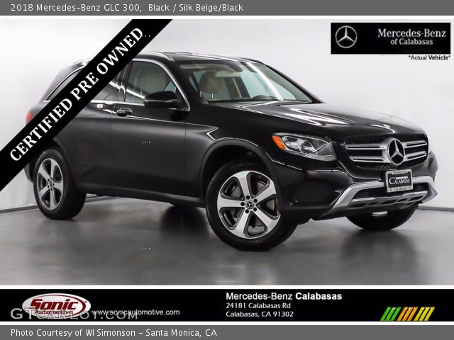 2018 Mercedes-Benz GLC 300 in Black
