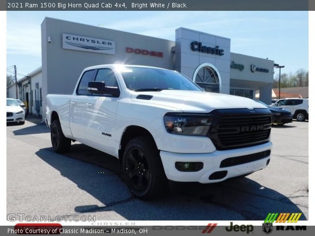 2021 Ram 1500 Big Horn Quad Cab 4x4 in Bright White