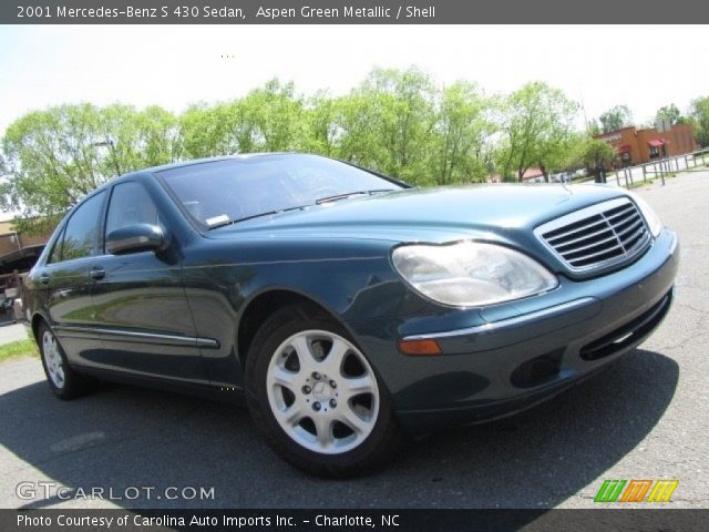 2001 Mercedes-Benz S 430 Sedan in Aspen Green Metallic