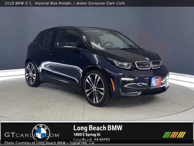 2018 BMW i3 S in Imperial Blue Metallic