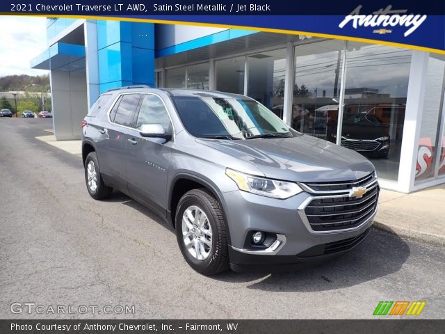2021 Chevrolet Traverse LT AWD in Satin Steel Metallic
