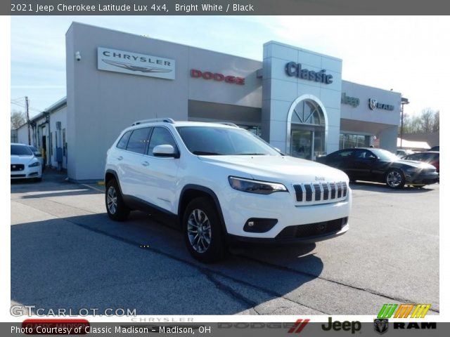 2021 Jeep Cherokee Latitude Lux 4x4 in Bright White