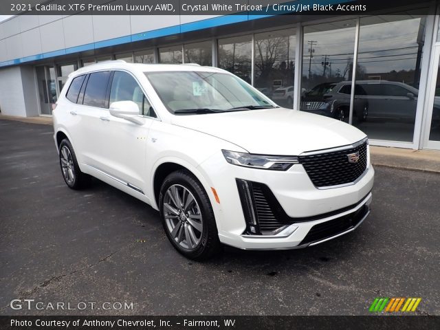 2021 Cadillac XT6 Premium Luxury AWD in Crystal White Tricoat
