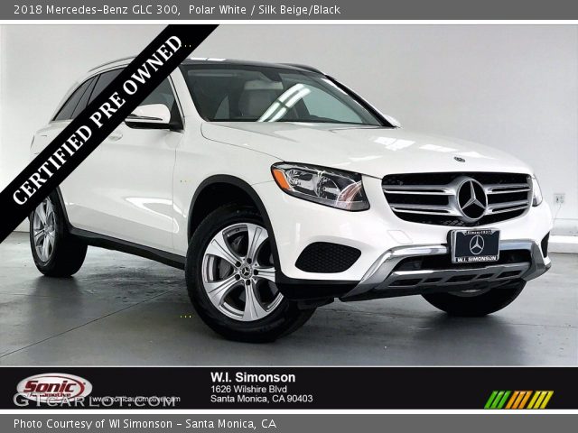 2018 Mercedes-Benz GLC 300 in Polar White