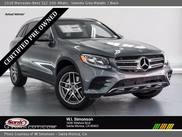 2018 Mercedes-Benz GLC 300 4Matic in Selenite Grey Metallic