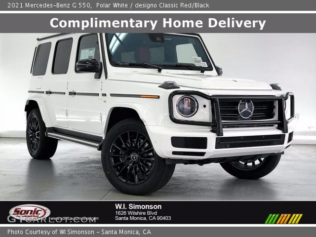 2021 Mercedes-Benz G 550 in Polar White