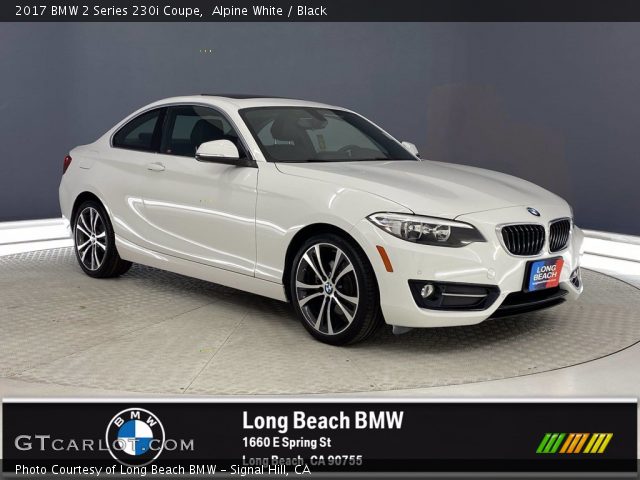 2017 BMW 2 Series 230i Coupe in Alpine White