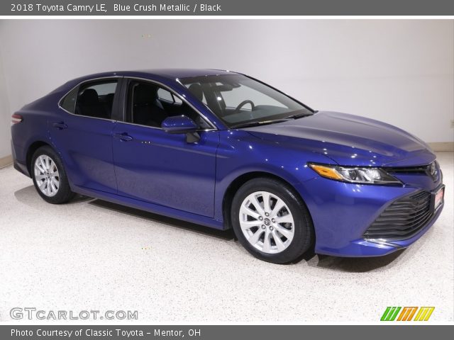 2018 Toyota Camry LE in Blue Crush Metallic