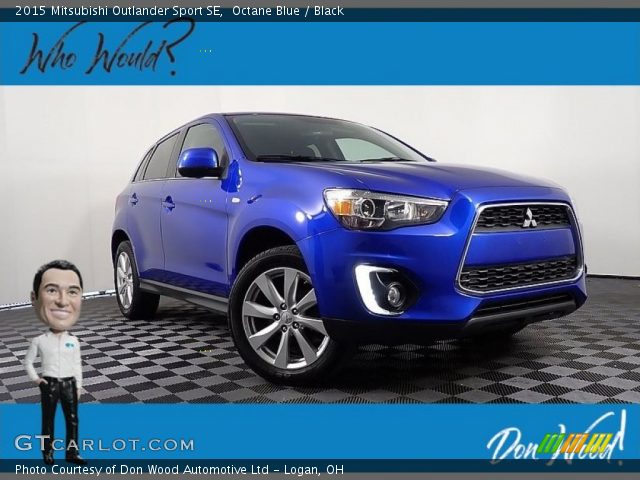 2015 Mitsubishi Outlander Sport SE in Octane Blue