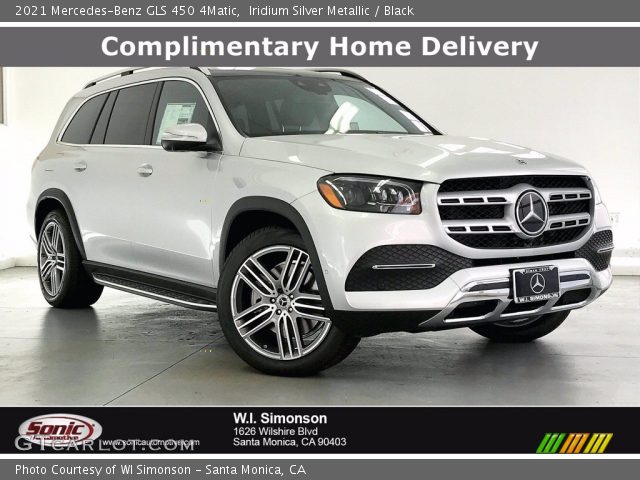 2021 Mercedes-Benz GLS 450 4Matic in Iridium Silver Metallic