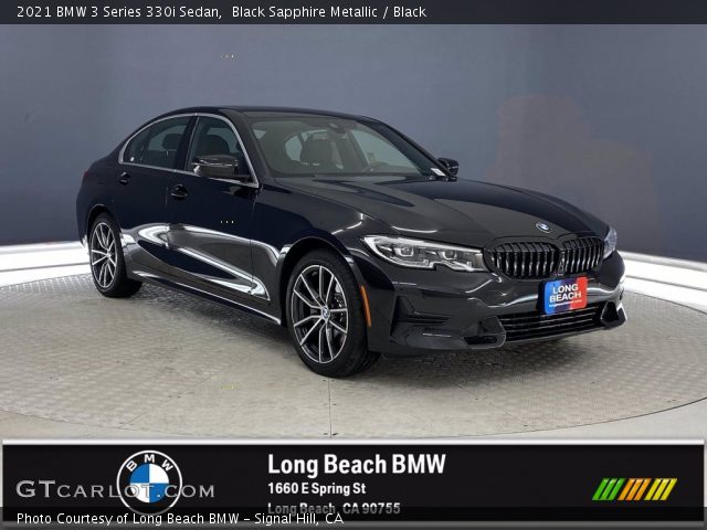 2021 BMW 3 Series 330i Sedan in Black Sapphire Metallic