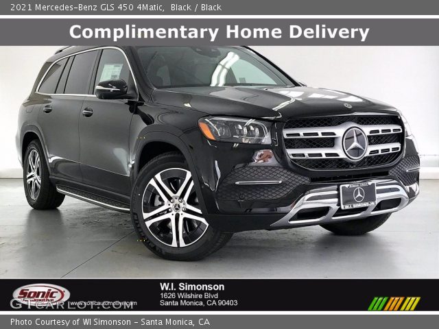 2021 Mercedes-Benz GLS 450 4Matic in Black