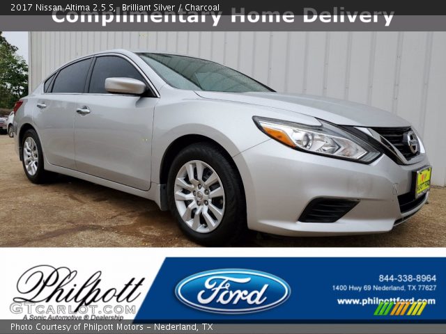 2017 Nissan Altima 2.5 S in Brilliant Silver