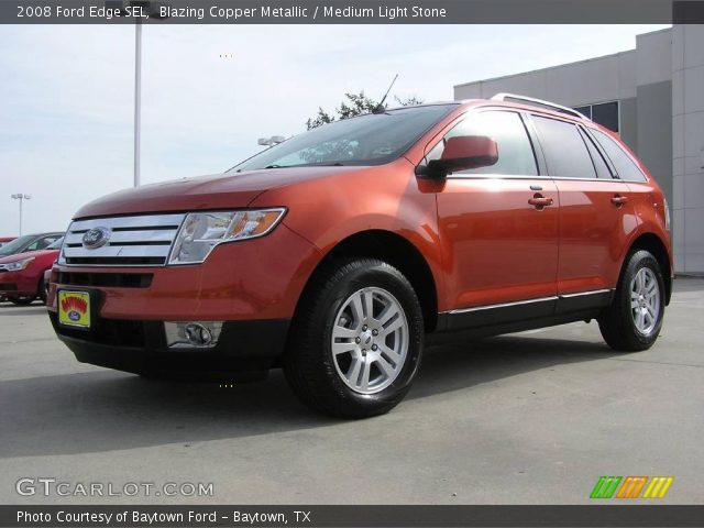 2008 Ford Edge SEL in Blazing Copper Metallic