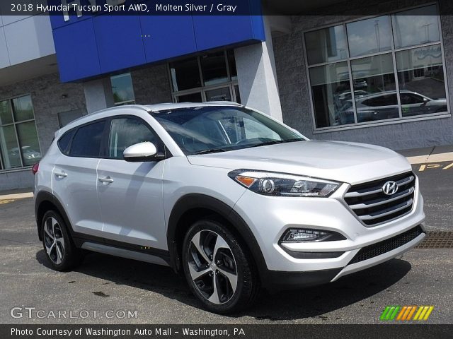 2018 Hyundai Tucson Sport AWD in Molten Silver
