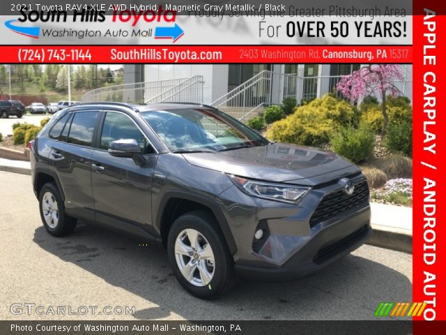 2021 Toyota RAV4 XLE AWD Hybrid in Magnetic Gray Metallic