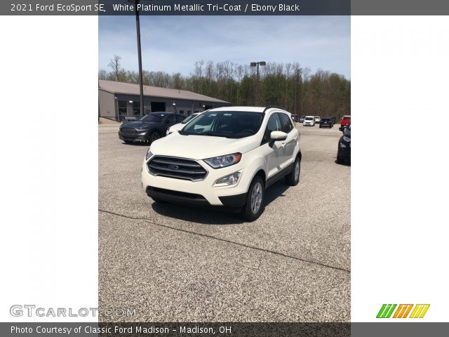 2021 Ford EcoSport SE in White Platinum Metallic Tri-Coat