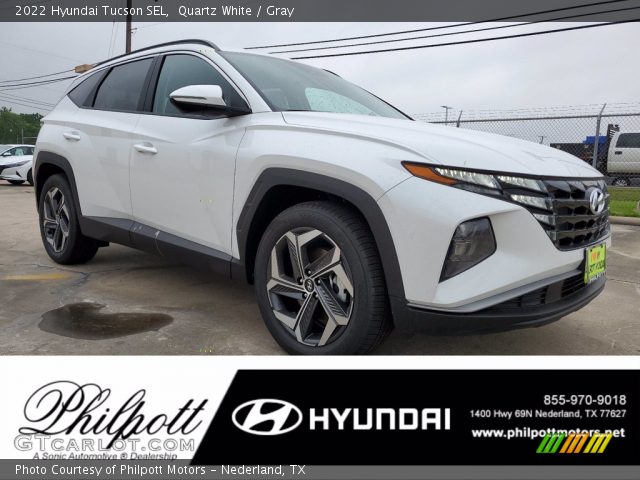 2022 Hyundai Tucson SEL in Quartz White