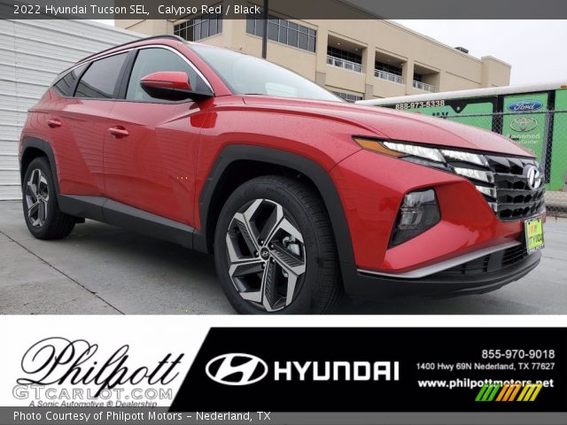 2022 Hyundai Tucson SEL in Calypso Red