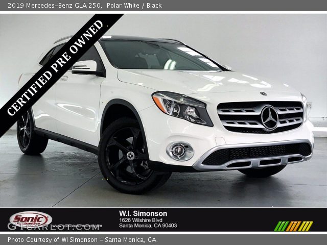 2019 Mercedes-Benz GLA 250 in Polar White