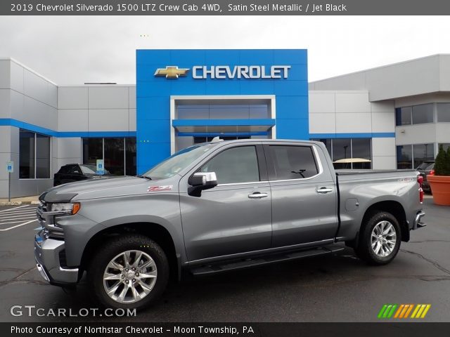 2019 Chevrolet Silverado 1500 LTZ Crew Cab 4WD in Satin Steel Metallic