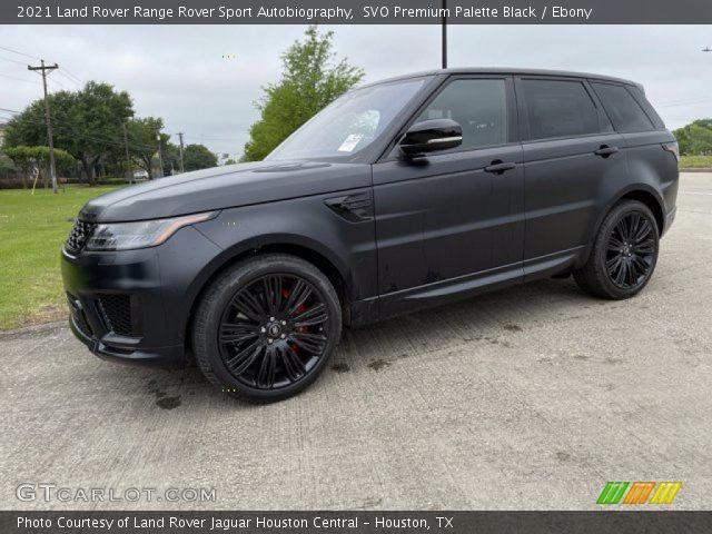 2021 Land Rover Range Rover Sport Autobiography in SVO Premium Palette Black