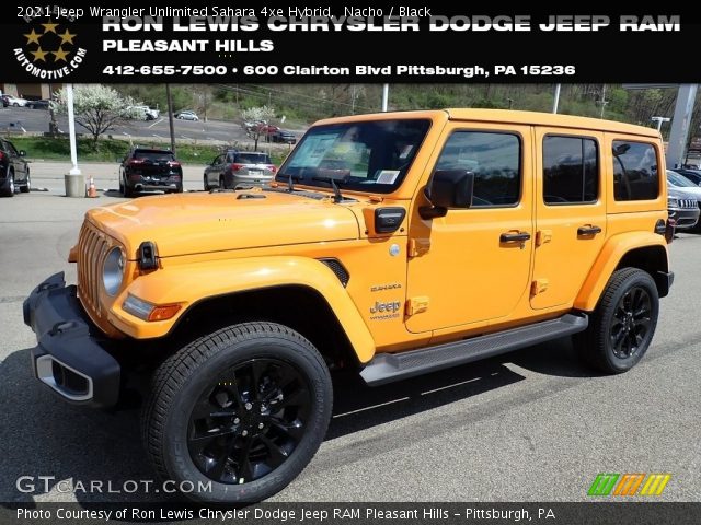 2021 Jeep Wrangler Unlimited Sahara 4xe Hybrid in Nacho