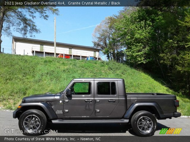 2021 Jeep Gladiator Overland 4x4 in Granite Crystal Metallic
