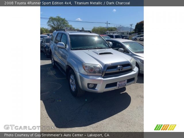 2008 Toyota 4Runner Sport Edition 4x4 in Titanium Metallic